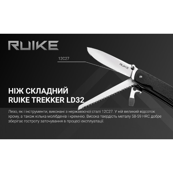 Фото - Мультитул Ruike Trekker LD32-B